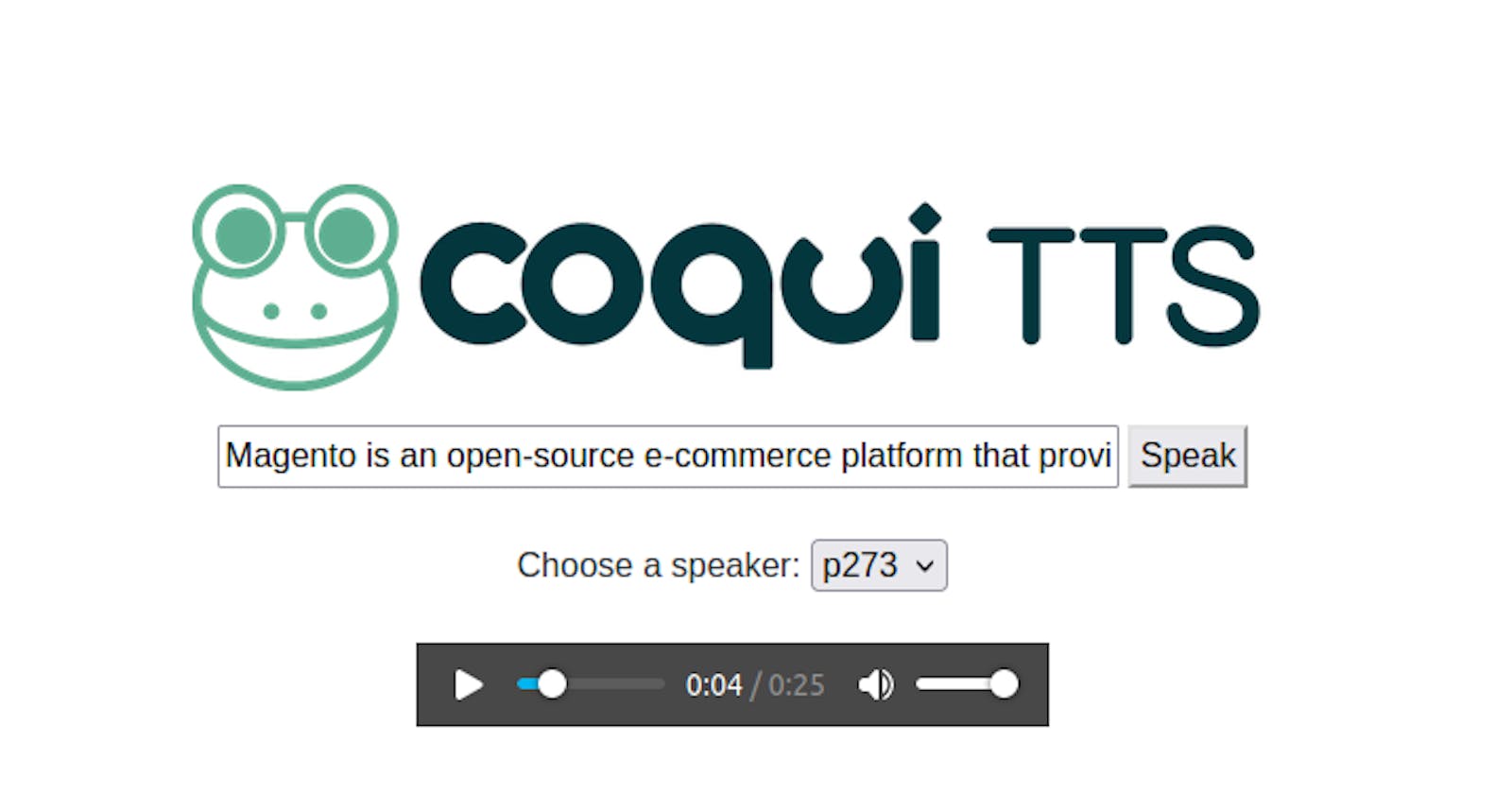 Getting Started with Coqui TTS: Text-to-Speech Conversion