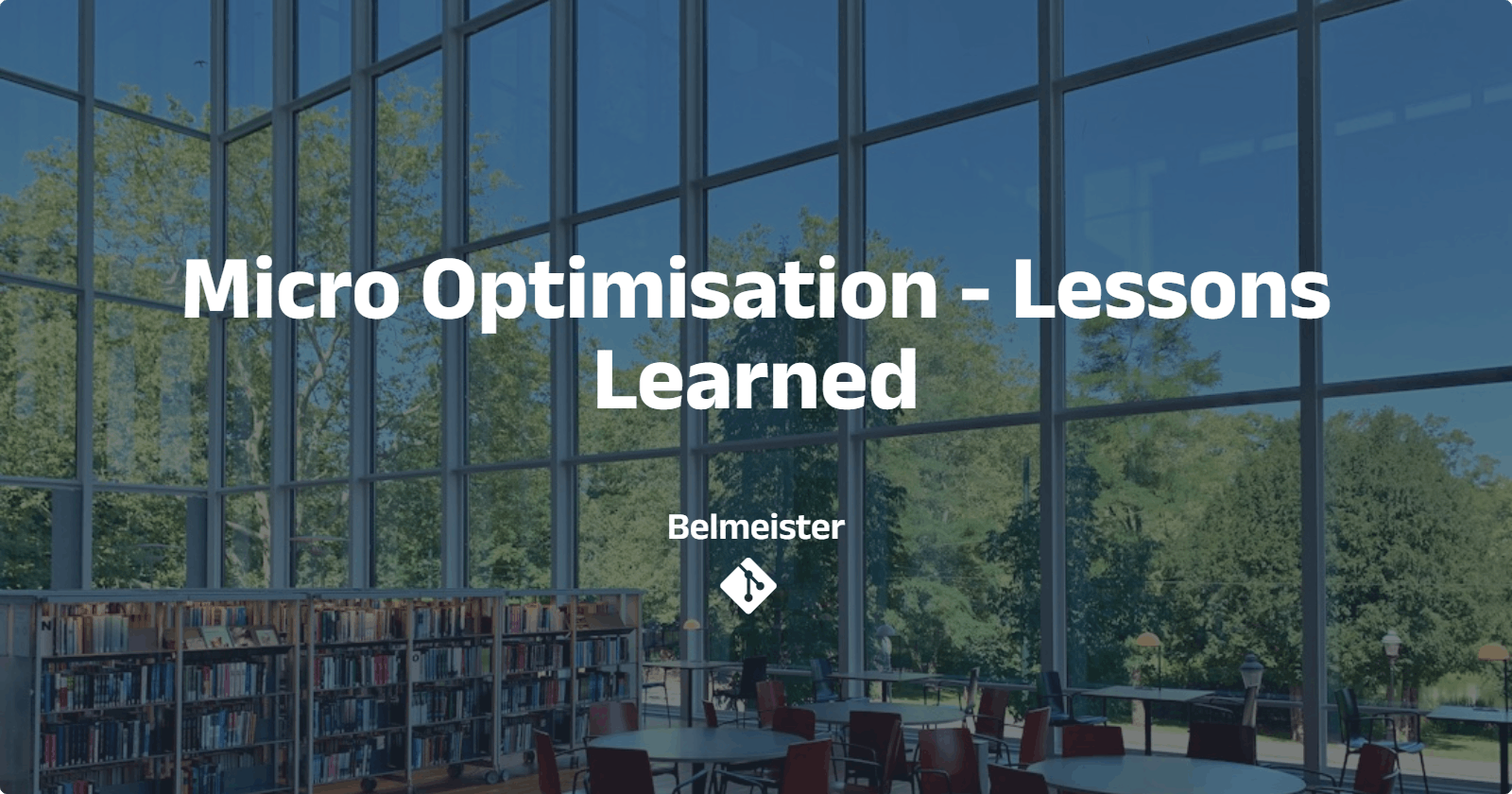 Micro Optimisation - Lessons Learned
