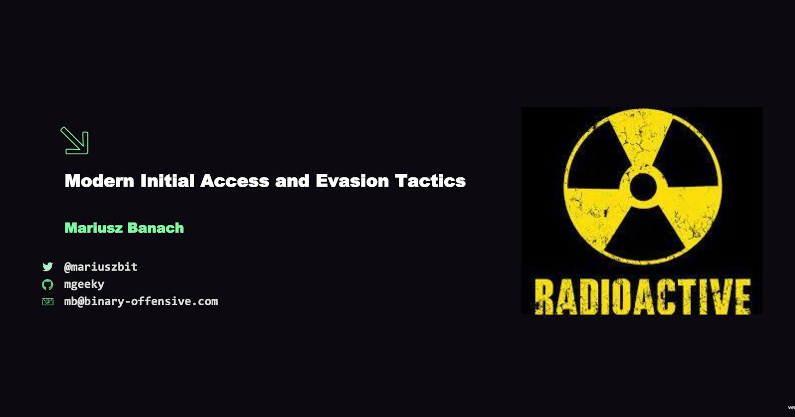 Modern Initial Access and Evasion Tactics - 2024 Review