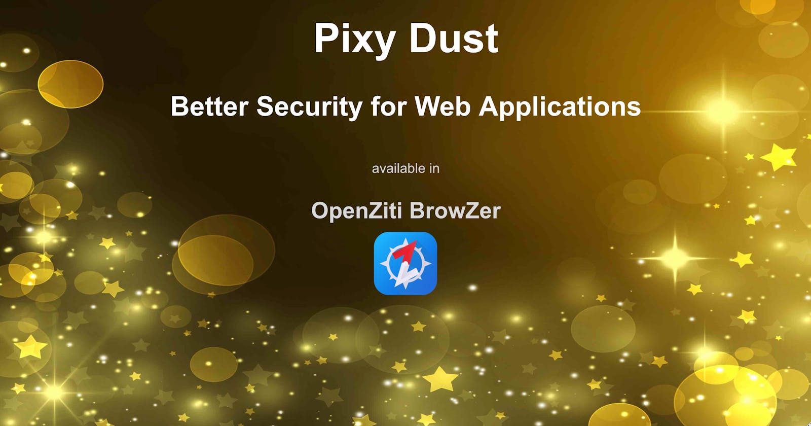 Pixy Dust For Web Applications