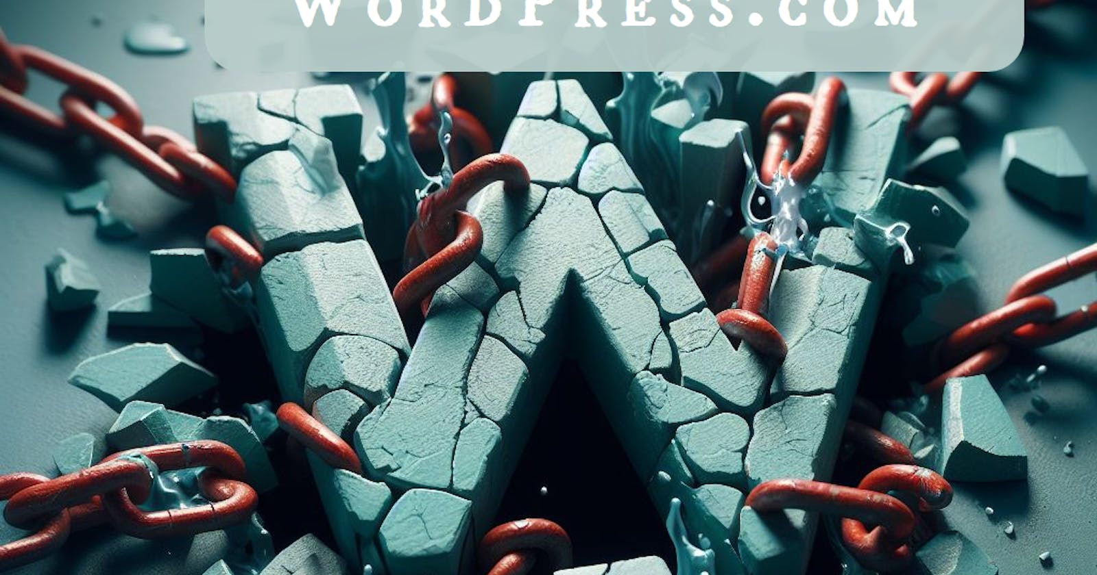 Convert the WordPress.com site to a Hashnode blog.
