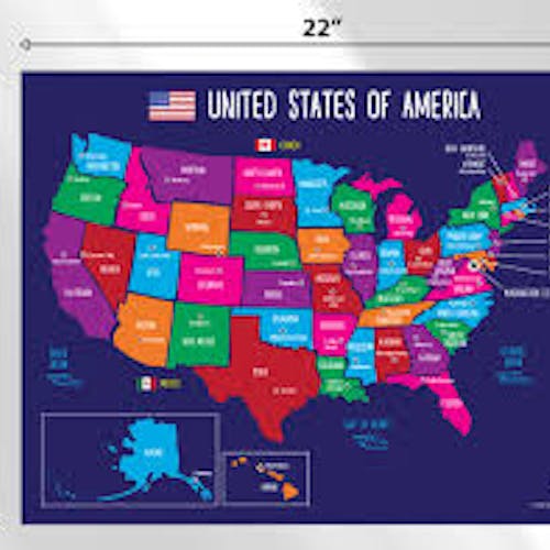 united states maps's photo