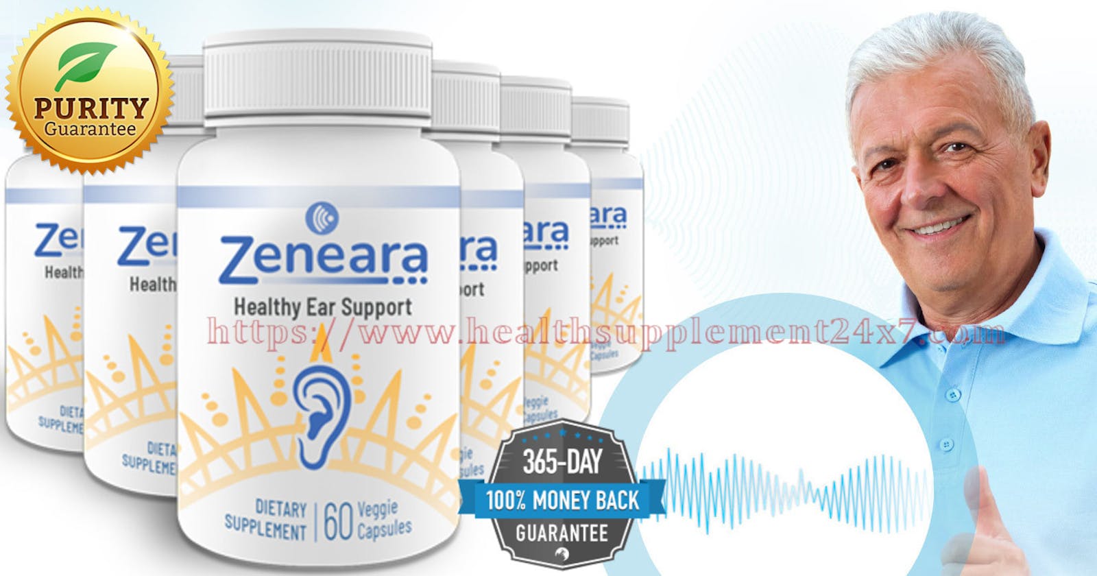 Zeneara 【2024 SALE ALERT!】 Promote Hearing And Aural Health, Reduce Severity of Tinnitus