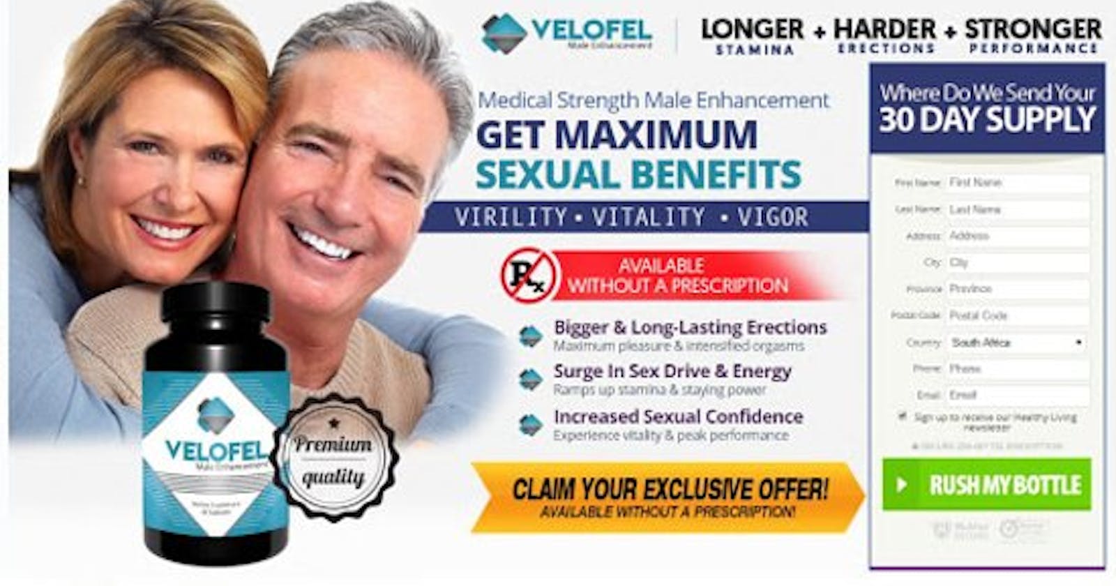 Velofel Male Enhancement “USA” It is Trusted or Fake?