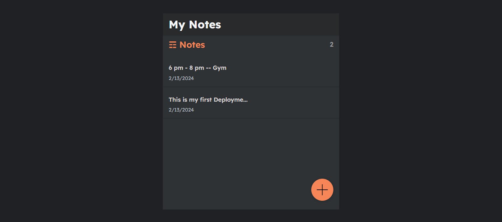 To-Do Notes App