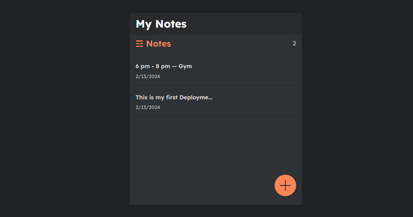 To-Do Notes App