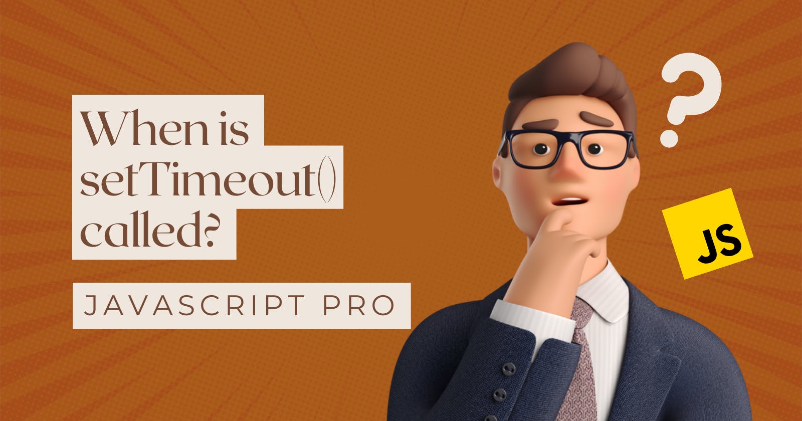 Javascript setTimeout(): when is callback called?