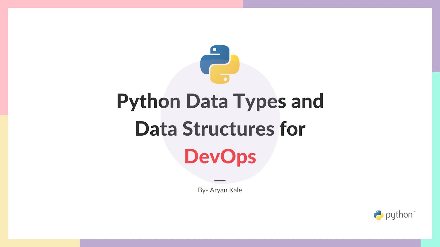 Basics of Python for Devops Engineer