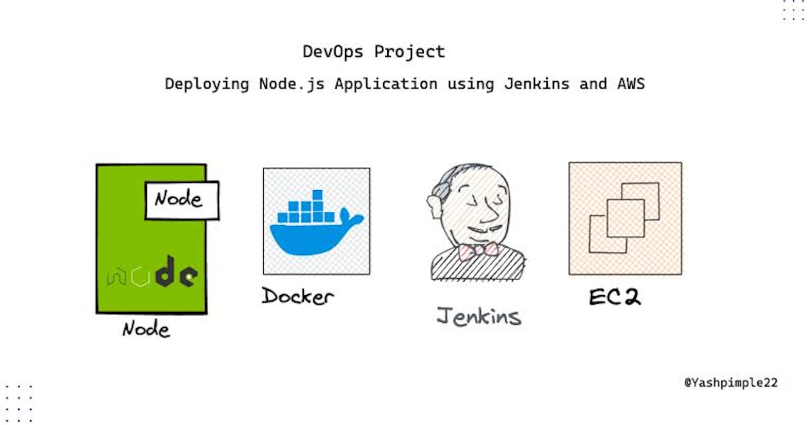 Day 30 - Deploying node js application on AWS EC2 using Jenkins, GitHub and Docker