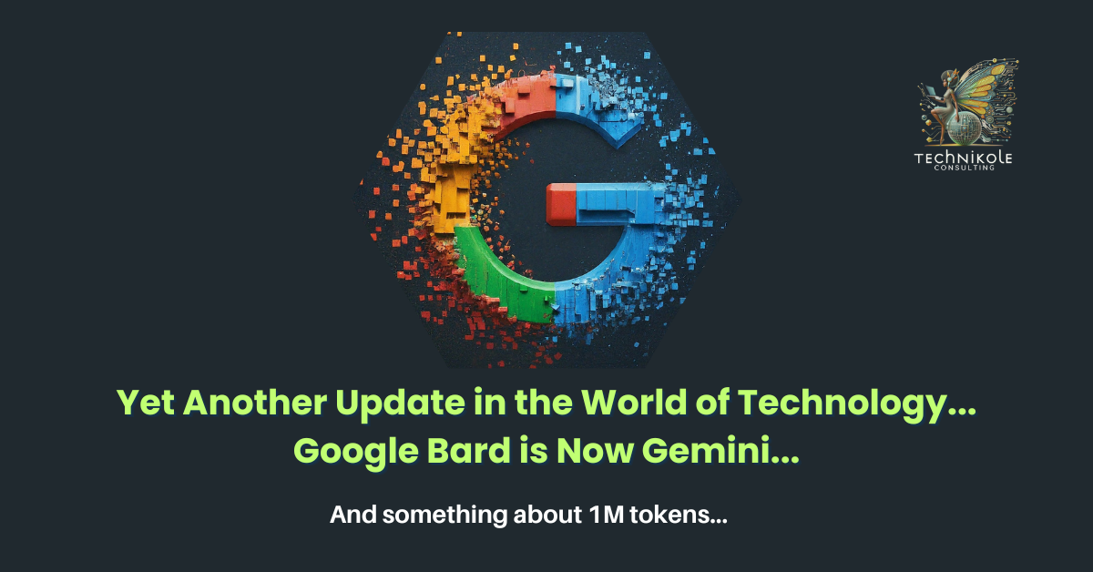 Yet Another Update in the World of Technology…
