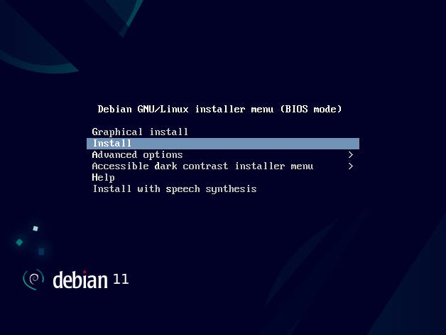 Install Debian 11