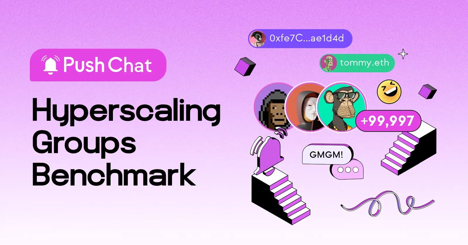 Hyper Scalable Group Chats