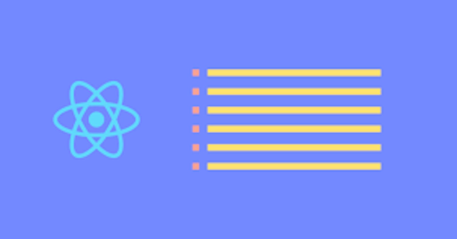 Displaying a List in React Native: Map Method or FlatList Component :