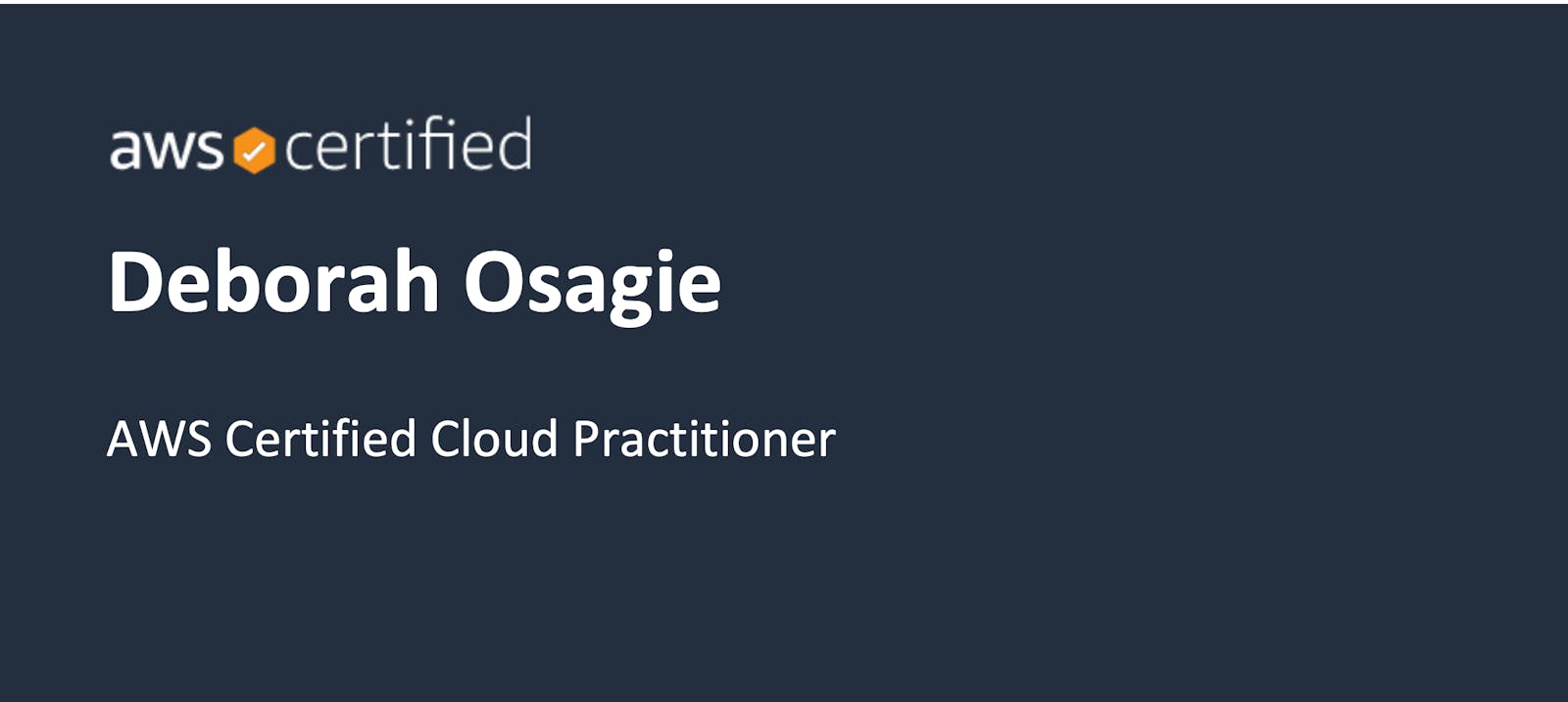Cracking the AWS Certified Cloud Practitioner Exam: My Journey and Tips for Success.