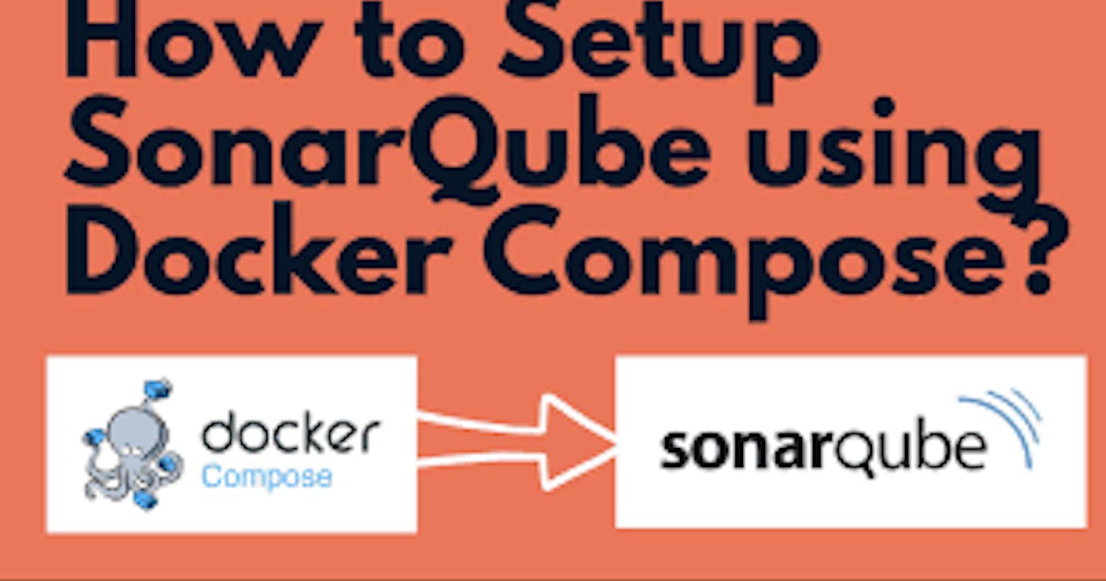 How to run Sonarqube using Docker-compose on AWS Ec2.