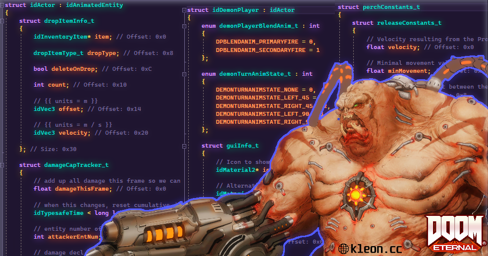 Unveiling Doom Eternal's Hidden Structures