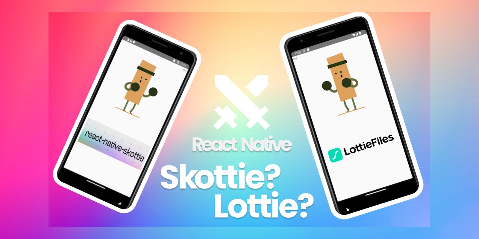 How does react native skottie compare to react native lottie?