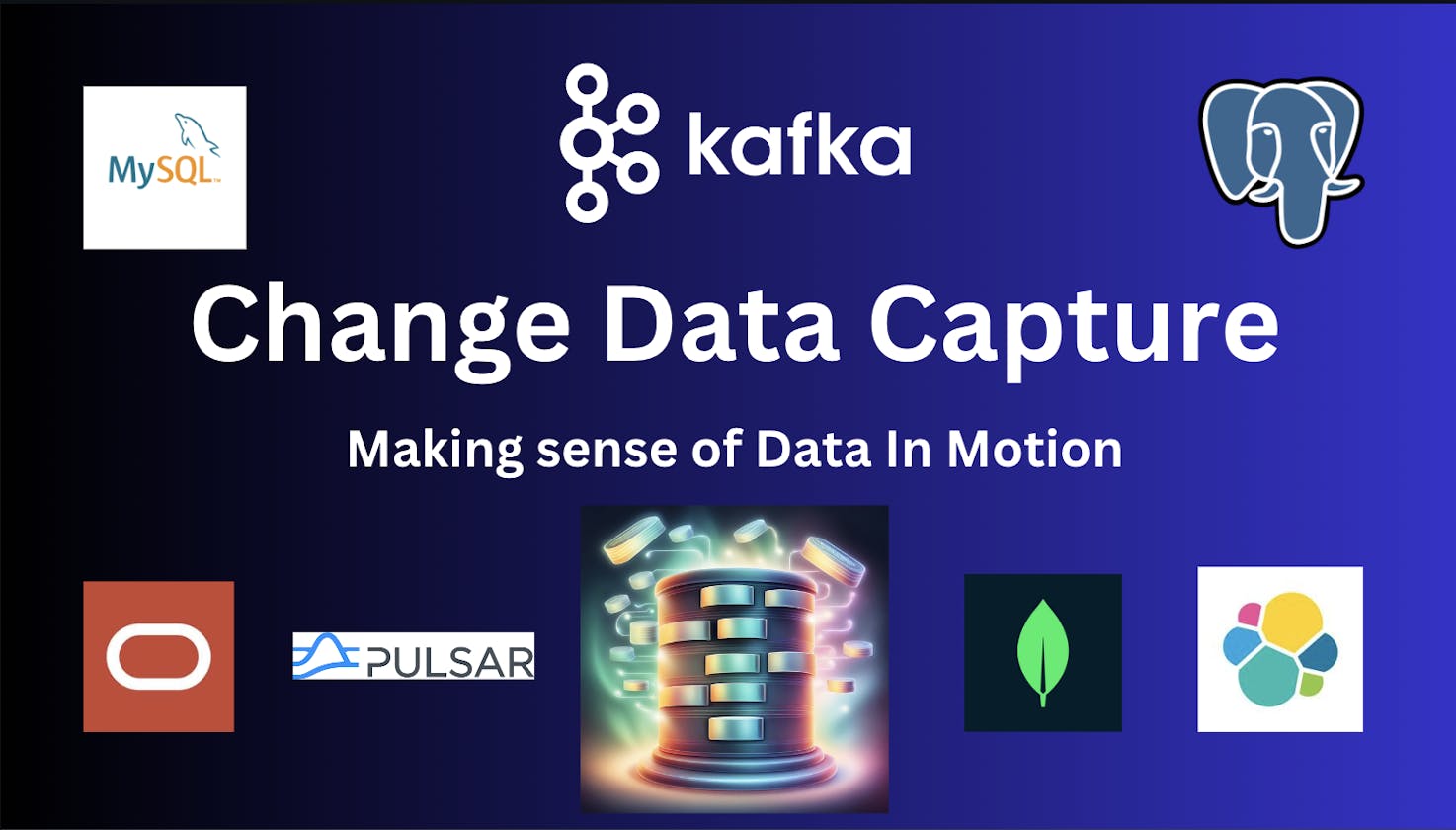 Change Data Capture - Capture Data In Motion in your microservices