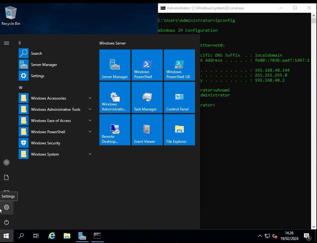Window Server 2019 Vmware Instalasi Windows Server 2019 pada VMWARE Workstation