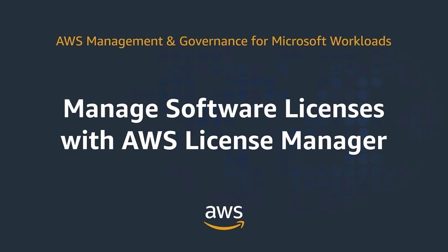 A Beginner's Guide to Using Amazon License Manager in AWS