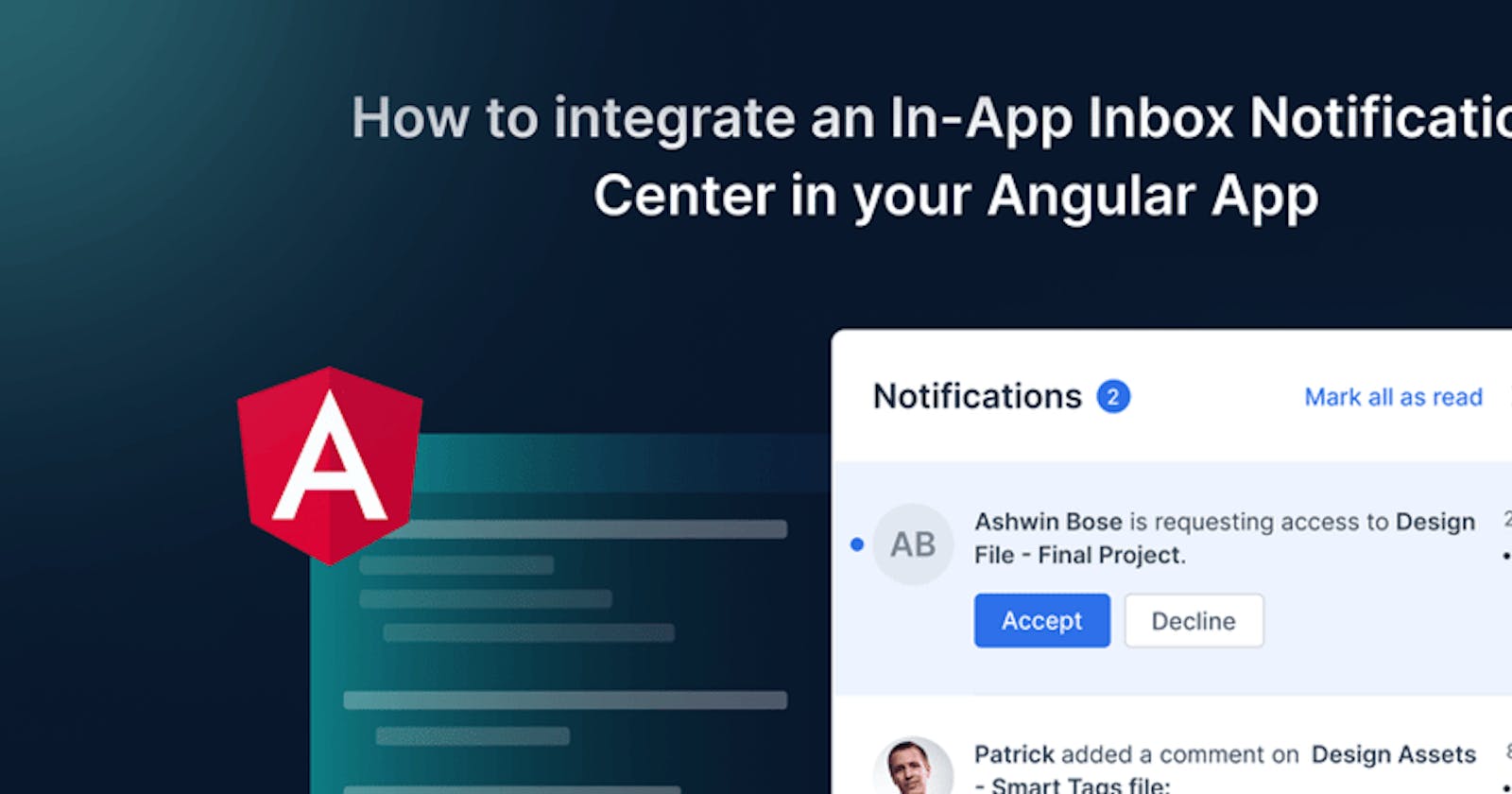 Add In-App Inbox Notification Center in Your Angular App Using ngx-suprsend-inbox SDK