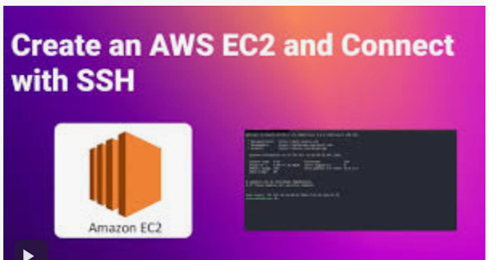 Connect on your EC2 instances with Local host by ssh