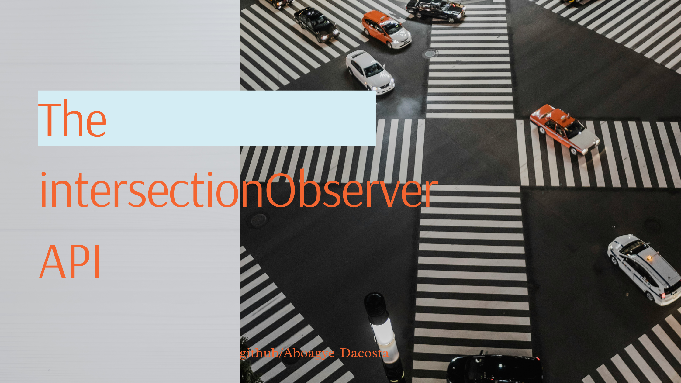 Harnessing the Power of the Intersection Observer API for Enhanced Web Performance