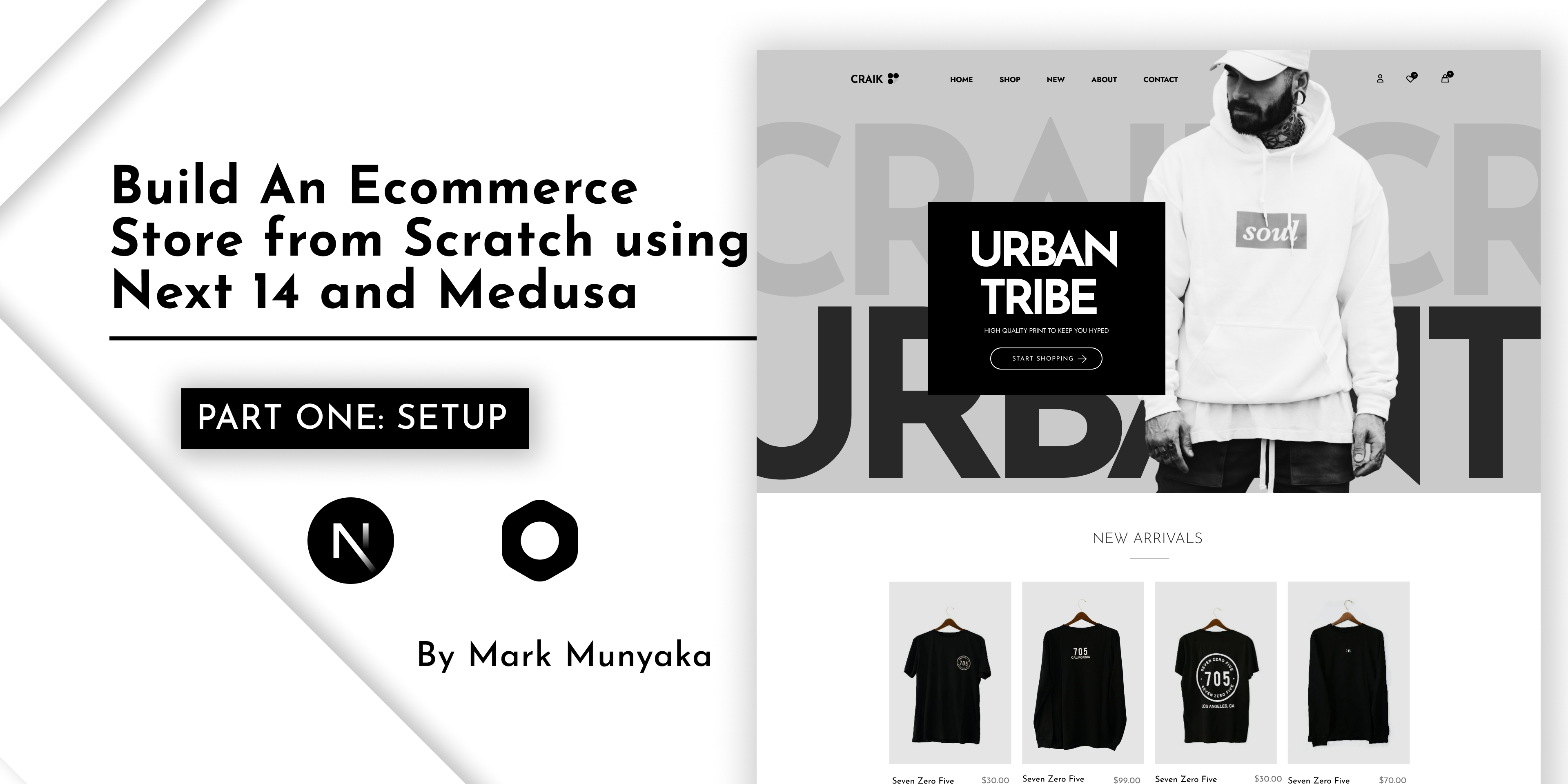 Build an Ecommerce App from Scratch using Medusa and Next 14: Part 01