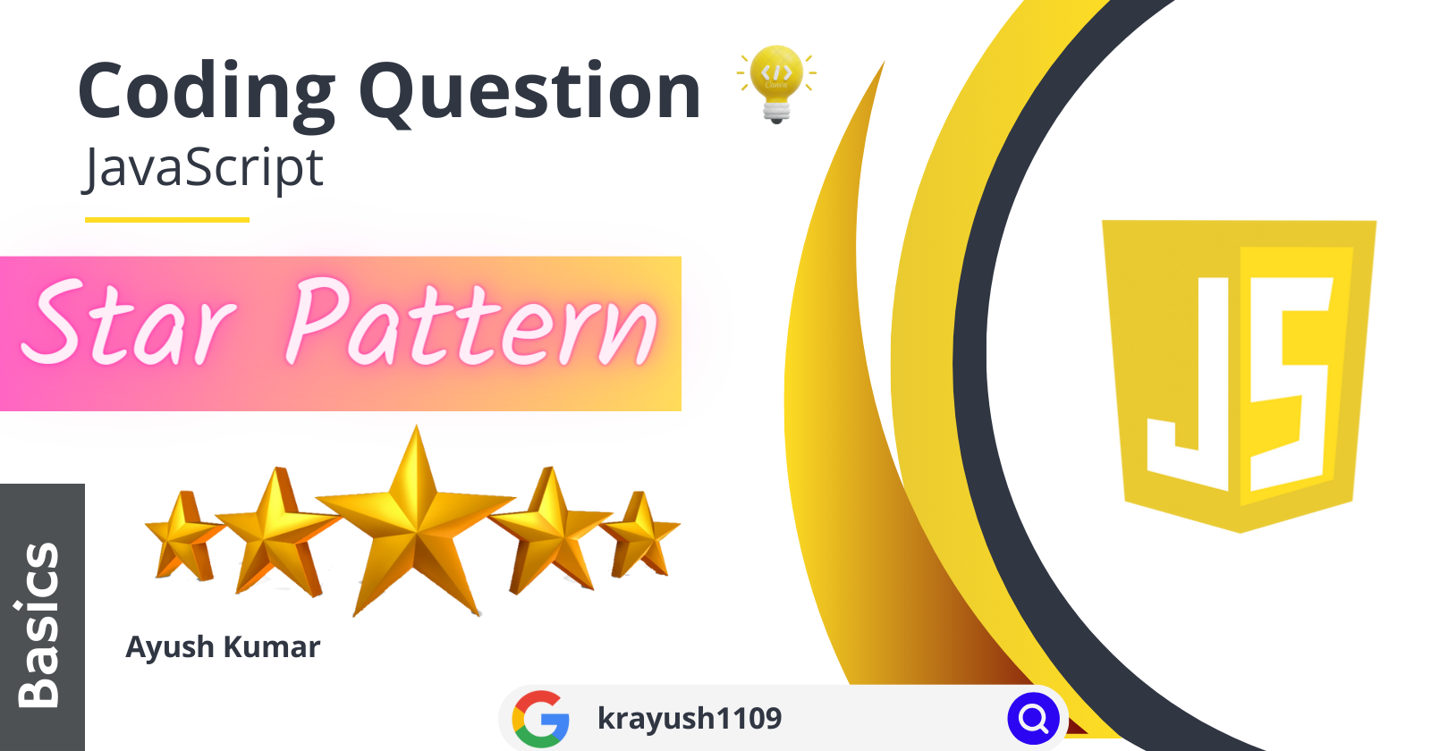 01 Print Pattern - Basic Coding Question (JS)