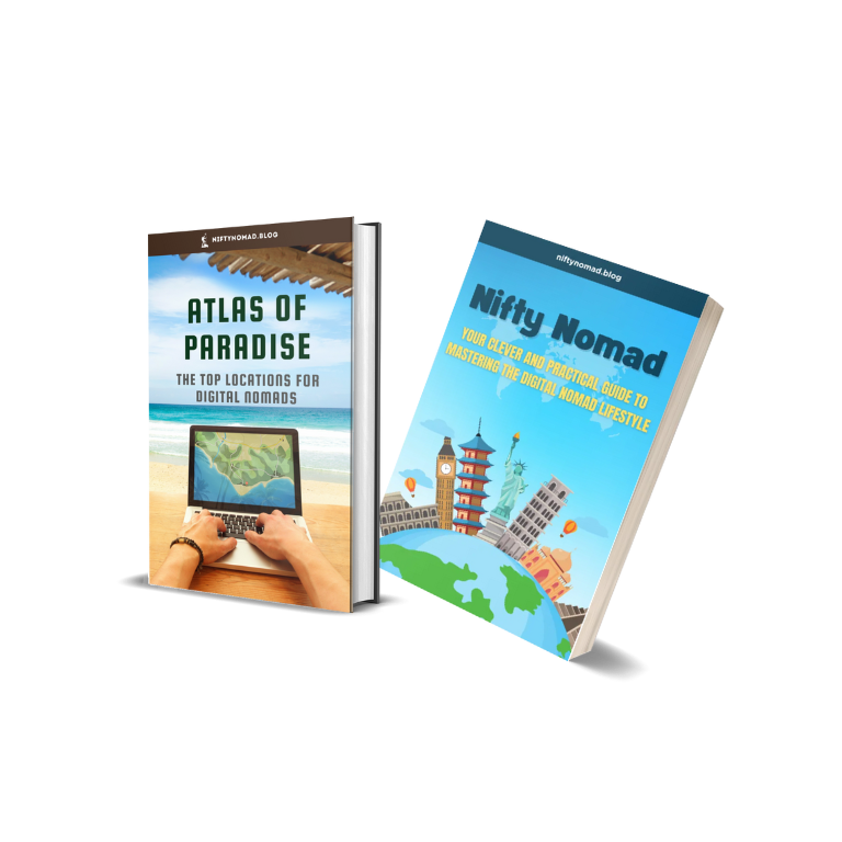 2 FREE e-books: Atlas of Paradise + Nifty Nomad Guide