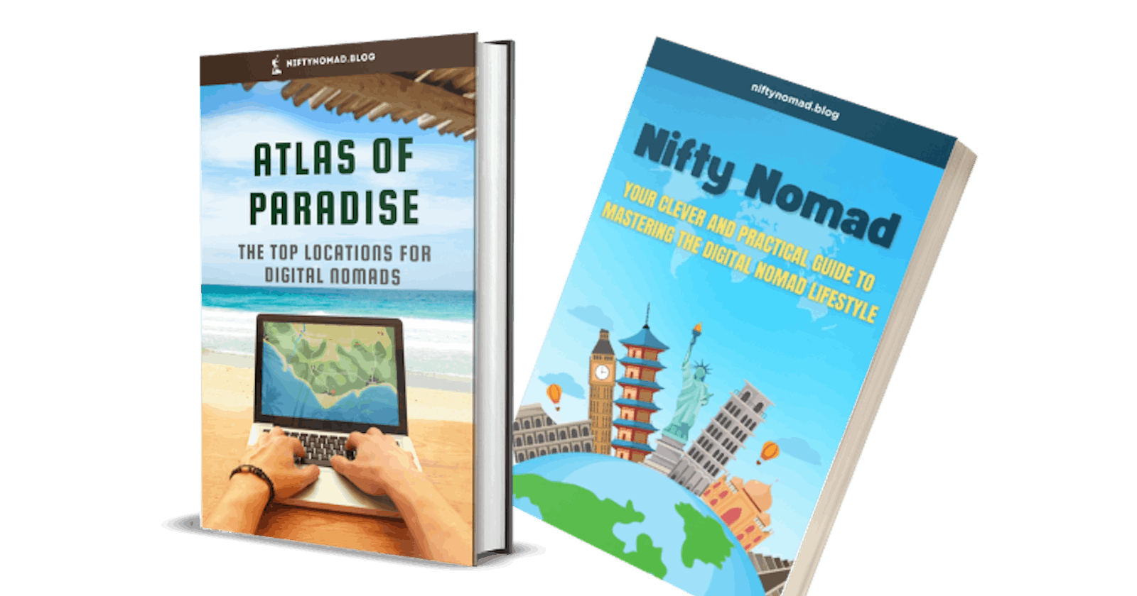 2 FREE e-books: Atlas of Paradise + Nifty Nomad Guide