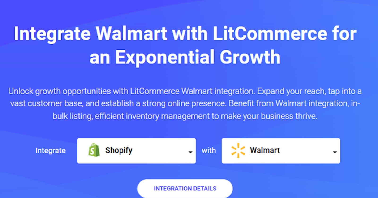 Try Free Plan of LitCommerce to integrate with Walmart