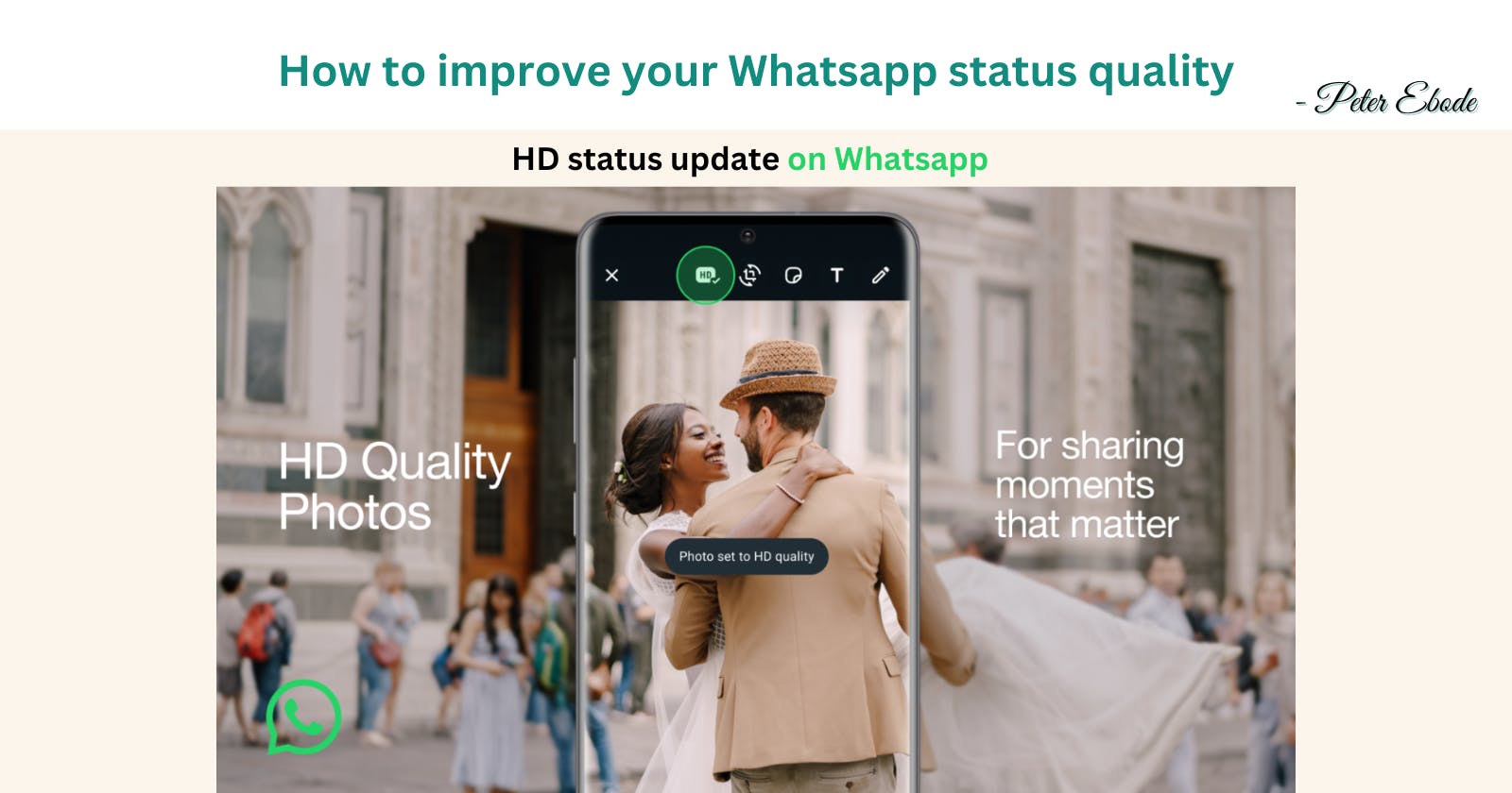How to improve your whatsapp status quality