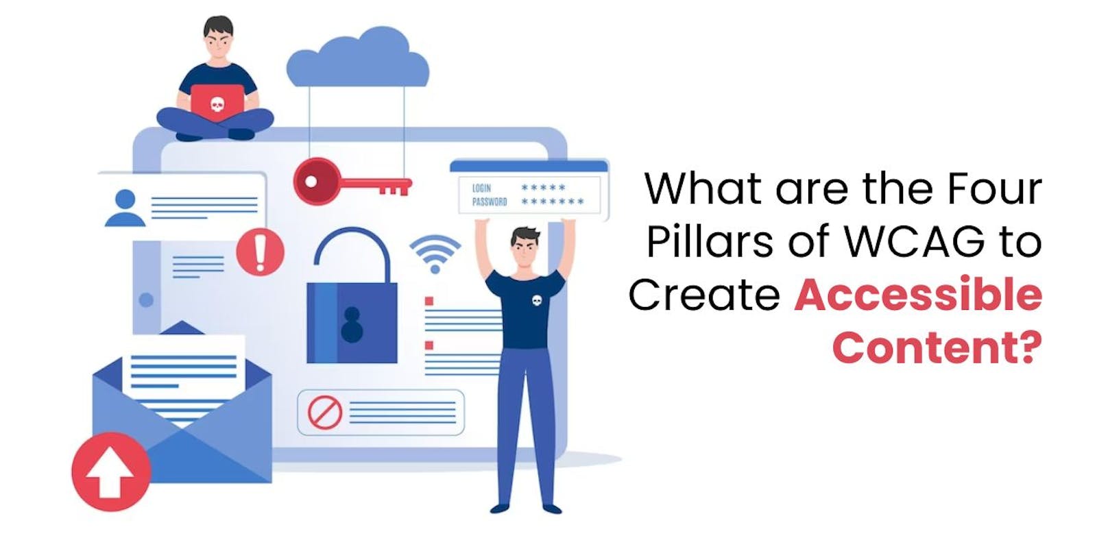 What are the Four Pillars of WCAG to Create Accessible Content?