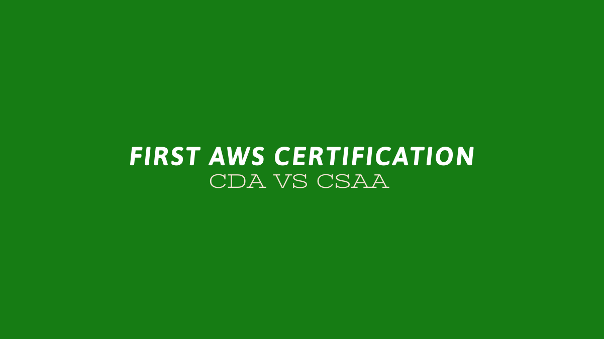 Prepare for your first AWS Certification