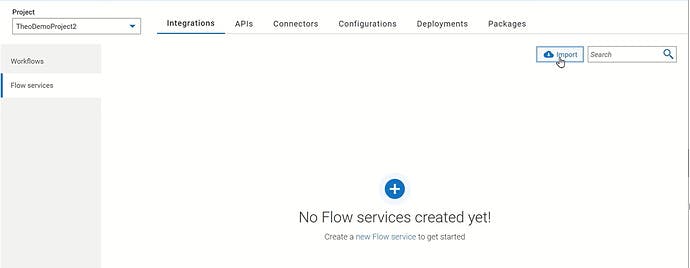 Flow service import