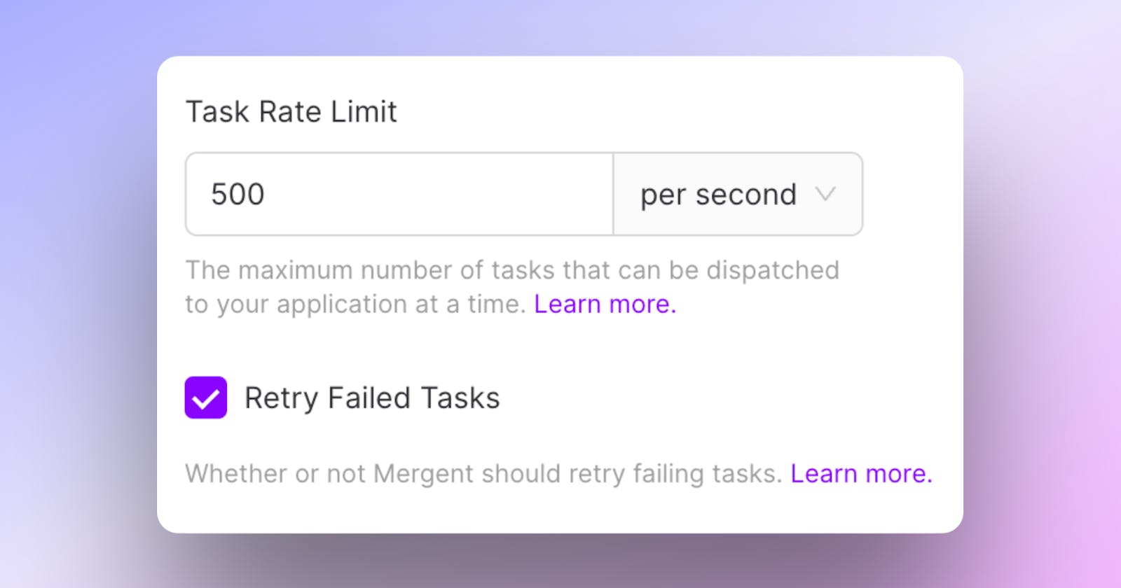 Introducing Task Rate Limits (Beta)