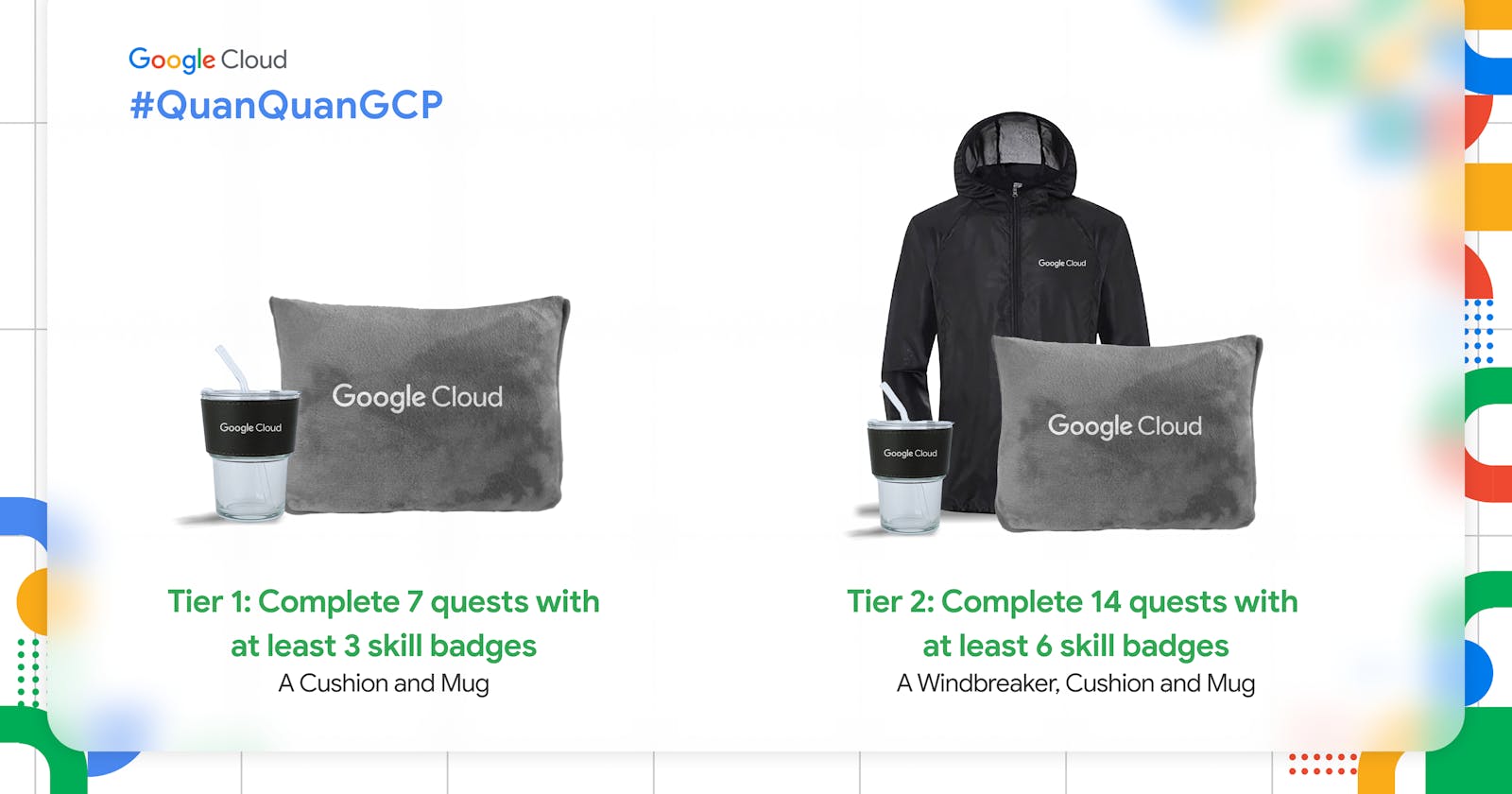 Google Cloud #QuanQuanGCP Mùa 6: Khám Phá AI/ML và Cơ Hội Nhận Quà Tặng!