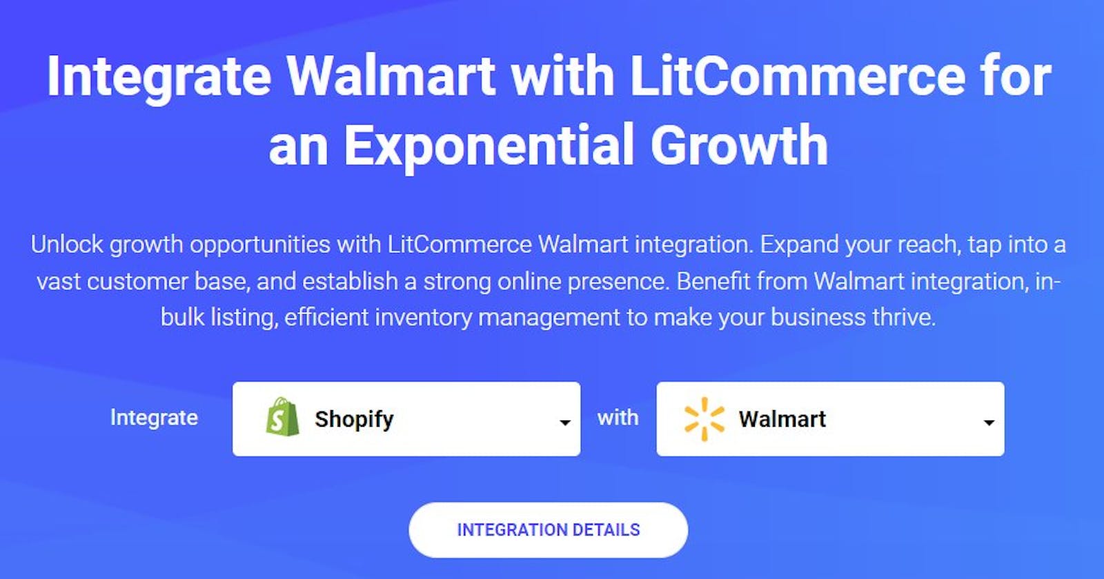 Integrate with Walmart? Should or Not?