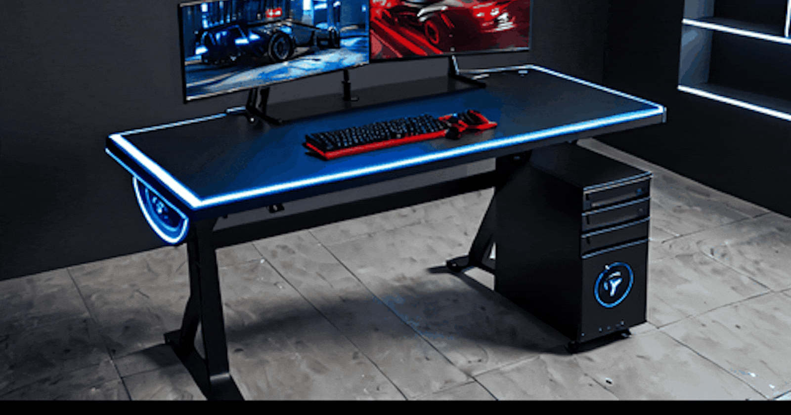 55 Inch Gaming Desks