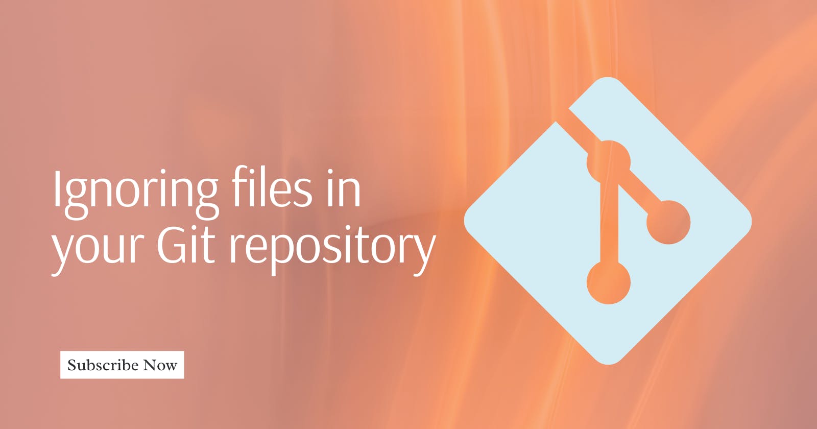 Gitignore: Ignoring files in your Git repository