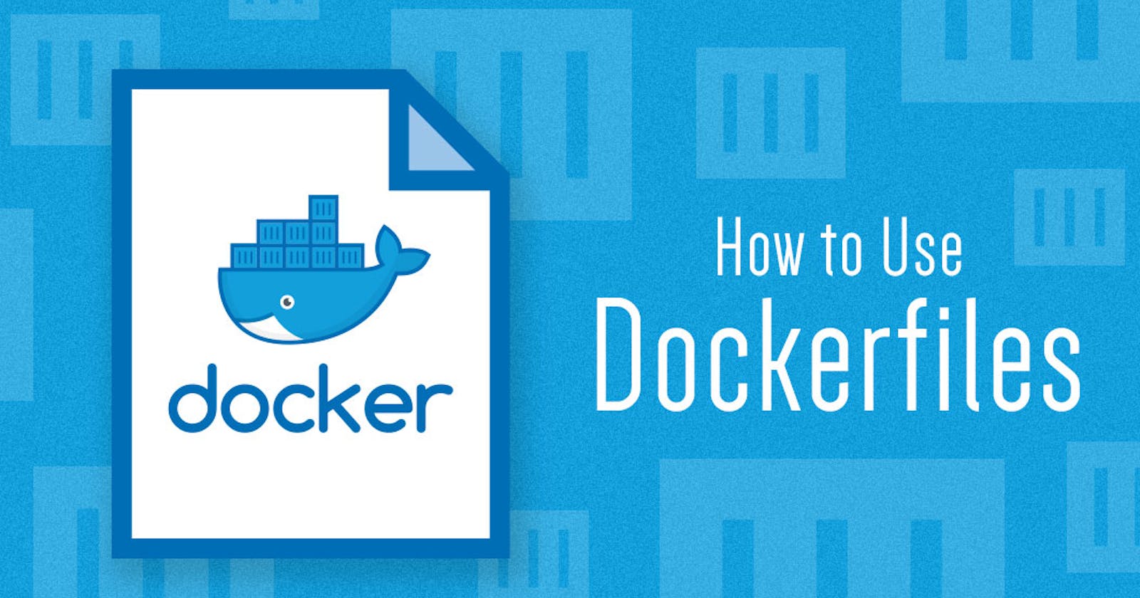 Creating a Dockerfile