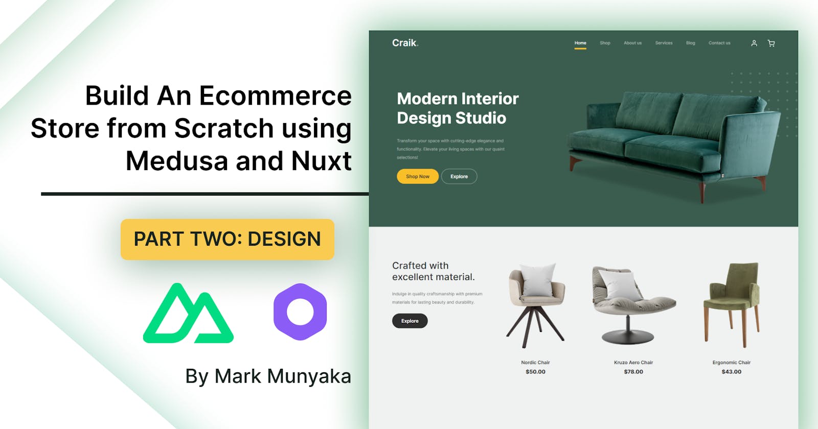 Build An Ecommerce Store from Scratch using Medusa and Nuxt: Part 02