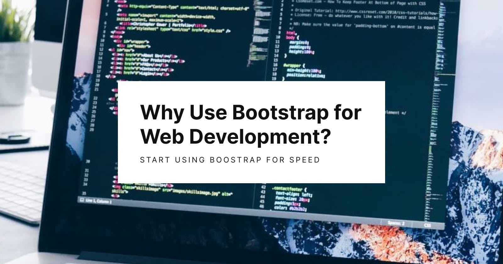 Why Use Bootstrap for Web Development?
