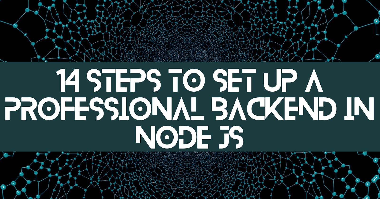 14 Steps to Set up a Professional Backend in Node JS