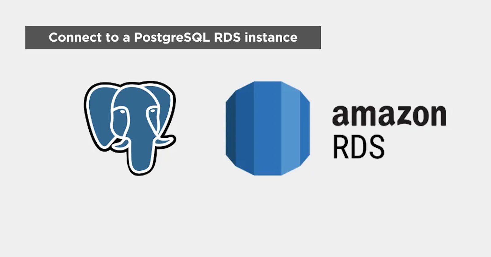 Connect to an AWS RDS PostgreSQL database using PSQL