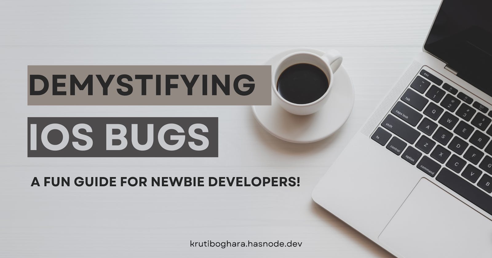 Demystifying iOS Bugs: A Fun Guide for Newbie Developers! ✍🏻