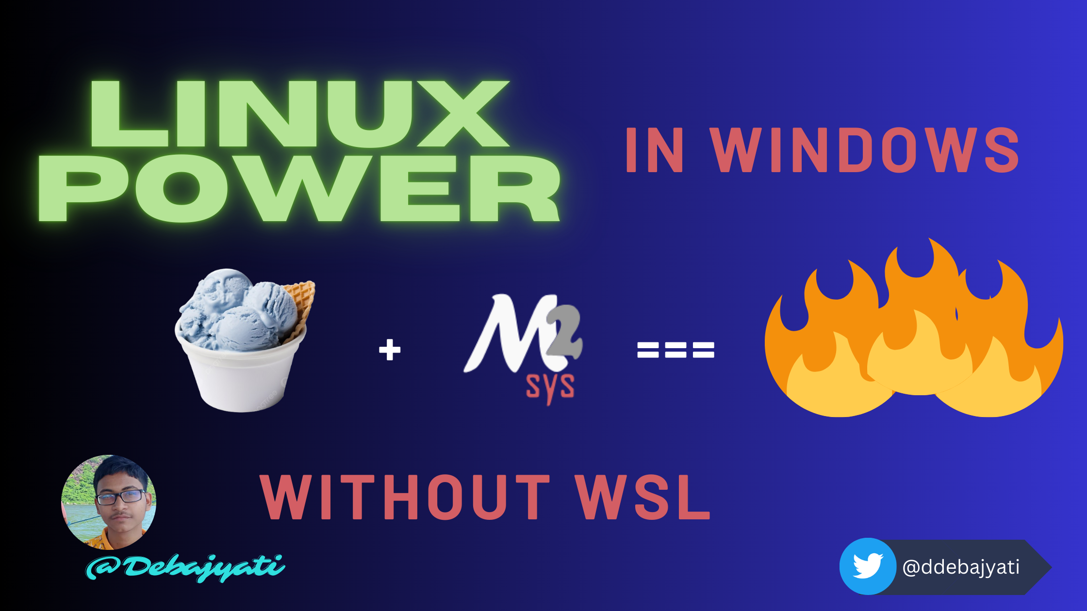 Unleash Your Inner Dev: Get Linux Power on Windows with Scoop & MSYS2 (No VM Required!)