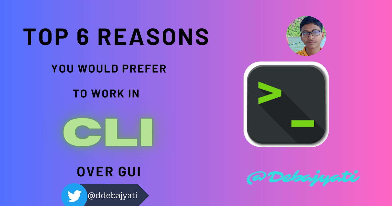 Why should you choose CLI over GUI?