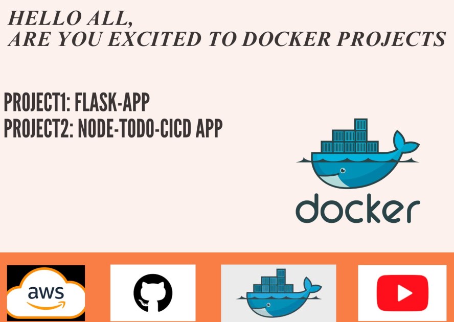 Docker Projects (Flask-APP, Node-TODO-CI/CD APP)